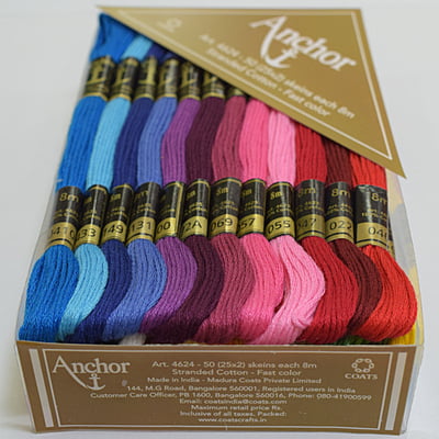 Anchor stranded cotton skeins - assorted (ART.4624-02222)