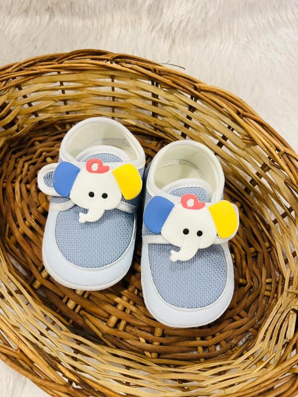 Baby Booties – Unisex Infant Shoes (Blue, 0–6M / 6–12M) Baby Booties – Unisex Infant Shoes (Blue, 0–6M / 6–12M)