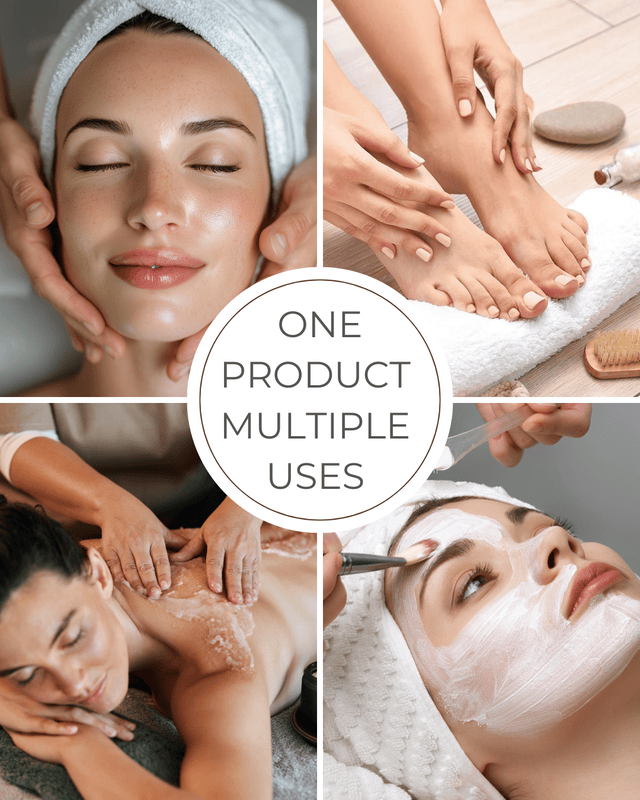 Aurey Korean Rice Scrub With Rice Exfoliator & Niacinamide 1Kg