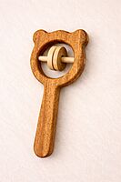 Neem Baby Teether and Rattle Set