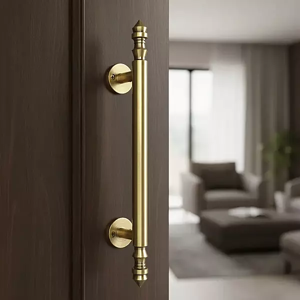 (4663) Palam P/h S/s Kalash Antique 10"