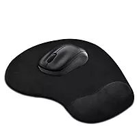 Mouse Pad with Gel Wrist Rest Blister Imported