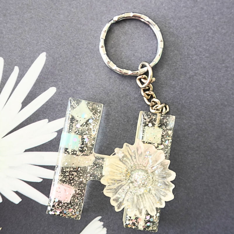 'H' TRANSPARENTE LETTER KEYCHAIN(LKB00043) 'H' TRANSPARENTE LETTER KEYCHAIN(LKB00043)