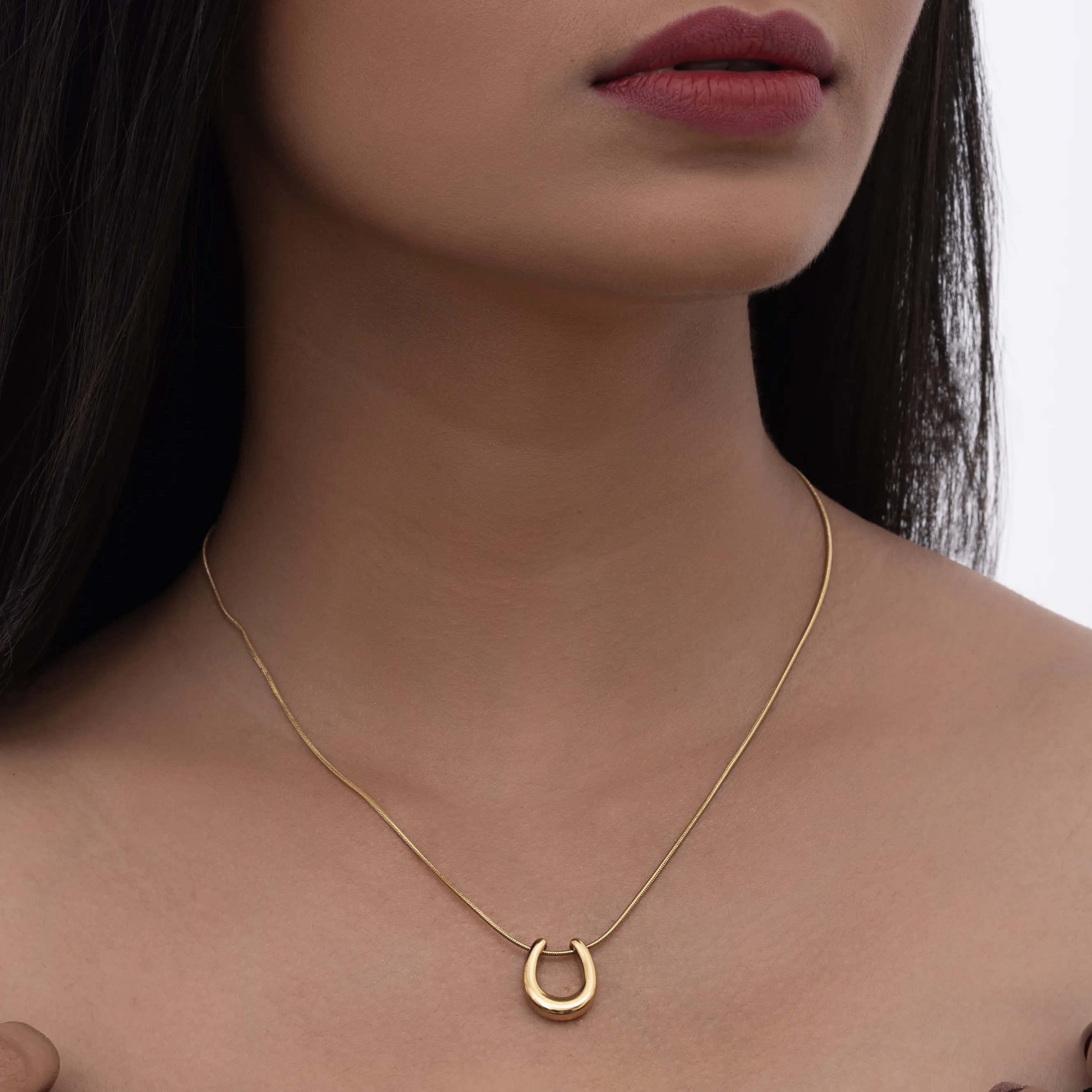 Golden U Necklace Golden U Necklace