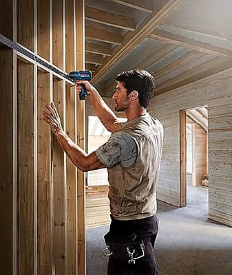 Bosch GDR 120-LI Cordless Impact Driver / Wrench, 2 Gear, 100 Nm, 1/4'' Hex, Soft Grip, 1.1 kg + 2 x battery GBA 12V 2.0Ah, Charger GAL12-40, 1 Year Warranty