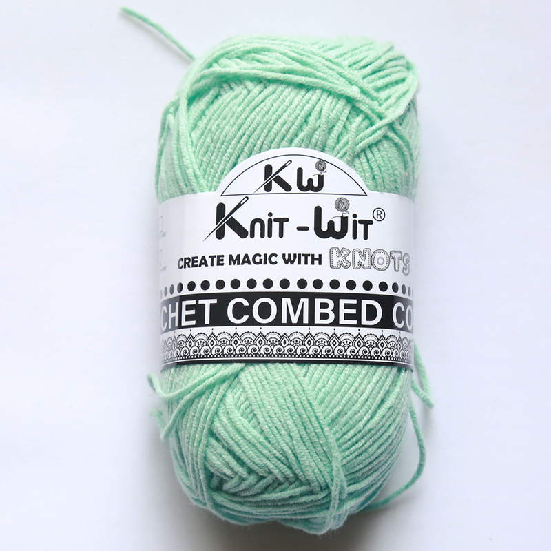Crochet Combed Cotton Yarn 47