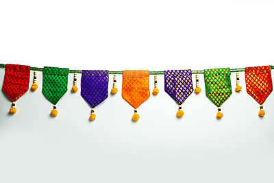 Festive Silk Cloth Toran