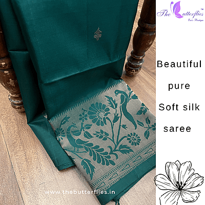 PURE KANCHIVARAM SOFT SILK SAREE SASSSIL21342