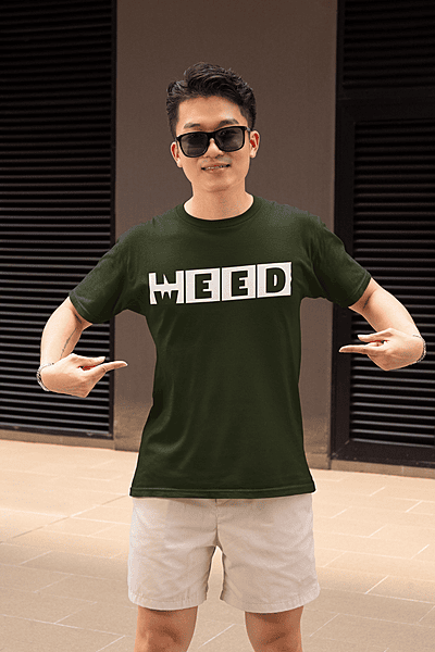 Need Weed Olive Green Premium Tshirt