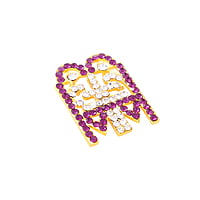 God Ornament Amman Thali with red and white stone