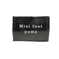 Zigdeal Mini Foot Pump – Portable Air Pump | Fast Inflation | Car, Bike & Sports Use