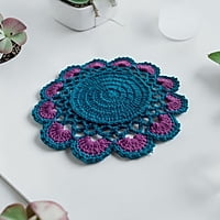 Double Colour Trivet Blue / Purple