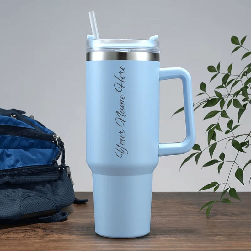 Personalized Lilac Purple Vacuum Insulated Tumbler ( 1200 ml
