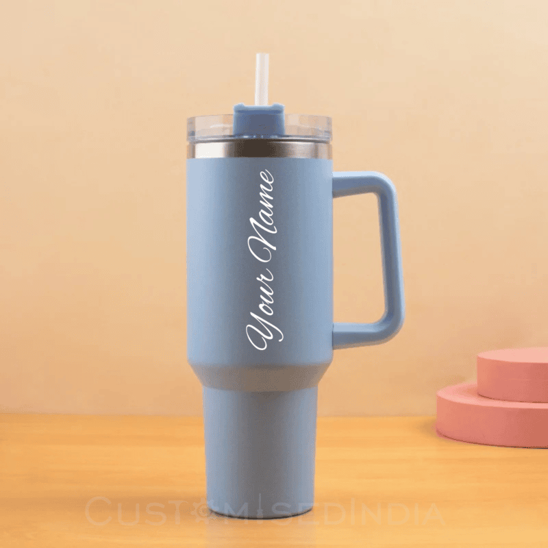 Personalized Lilac Purple Vacuum Insulated Tumbler ( 1200 ml