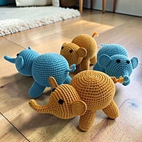 Elephant Mustard Yellow Buddy