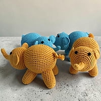 Elephant Light Blue Buddy