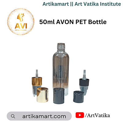 50ml AVON PET Bottle CLEAR - 20mm Neck 50ml AVON PET Bottle CLEAR - 20mm Neck