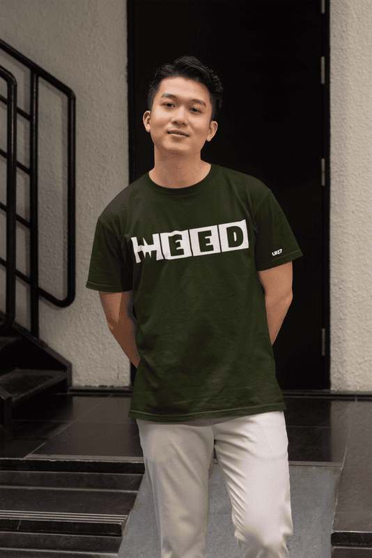 Need Weed Olive Green Premium Tshirt