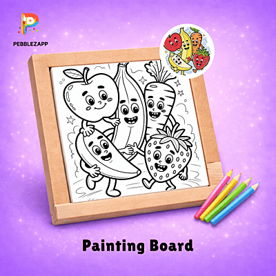 Happy Fruits and Vegetables