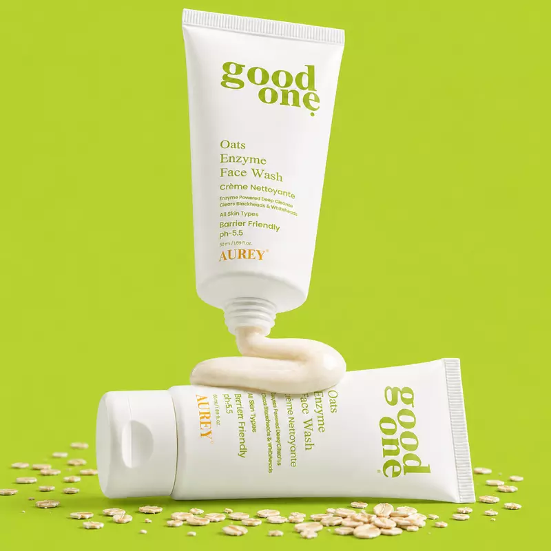 Aurey Oats Enzyme Face Wash – Your 60-Second Everyday Facial