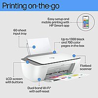HP Deskjet 4826 AIO MF Printer (Refurbished)