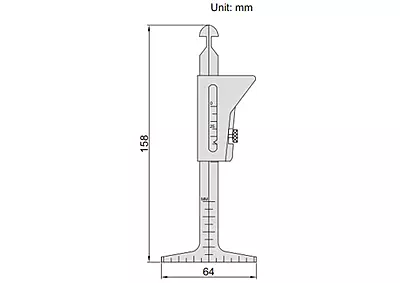 Insize 4839-1 Pipe Welding Gauge