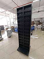 Double-sided indoor LED standee MS cabinet 640 + 640 x 1920 mm, powder-coated GI – Lumina