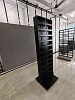Double-sided indoor LED standee MS cabinet 640 + 640 x 1920 mm, powder-coated GI – Lumina