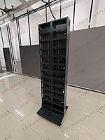 Double-sided indoor LED standee MS cabinet 640 + 640 x 1920 mm, powder-coated GI – Lumina
