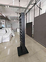Double-sided indoor LED standee MS cabinet 640 + 640 x 1920 mm, powder-coated GI – Lumina