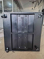 Double-sided indoor LED standee MS cabinet 640 + 640 x 1920 mm, powder-coated GI – Lumina