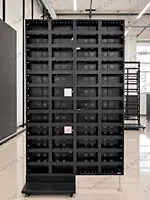 Double-sided indoor LED standee MS cabinet 640 + 640 x 1920 mm, powder-coated GI – Lumina