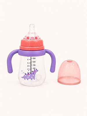 Infant Feeding Bottle with Dual Handles - 180ml Infant Feeding Bottle with Dual Handles - 180ml