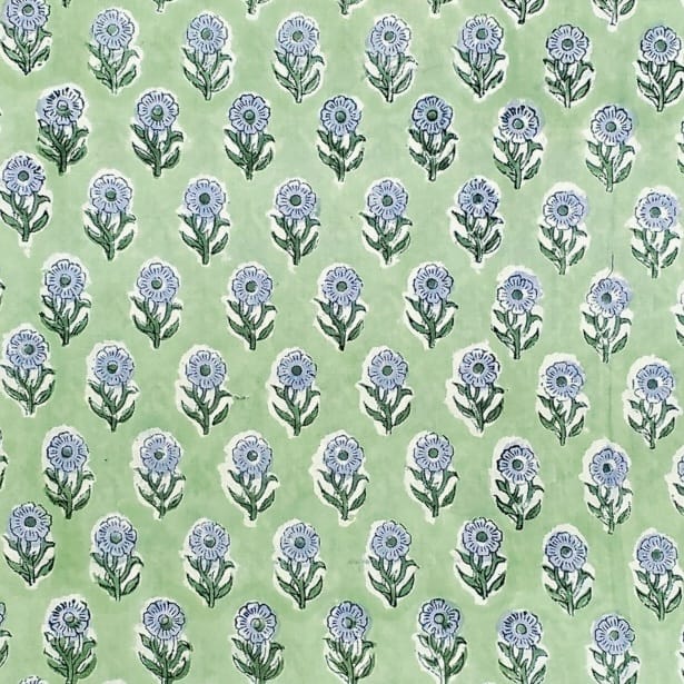Sanganeri Handblock Cotton Fabric #49
