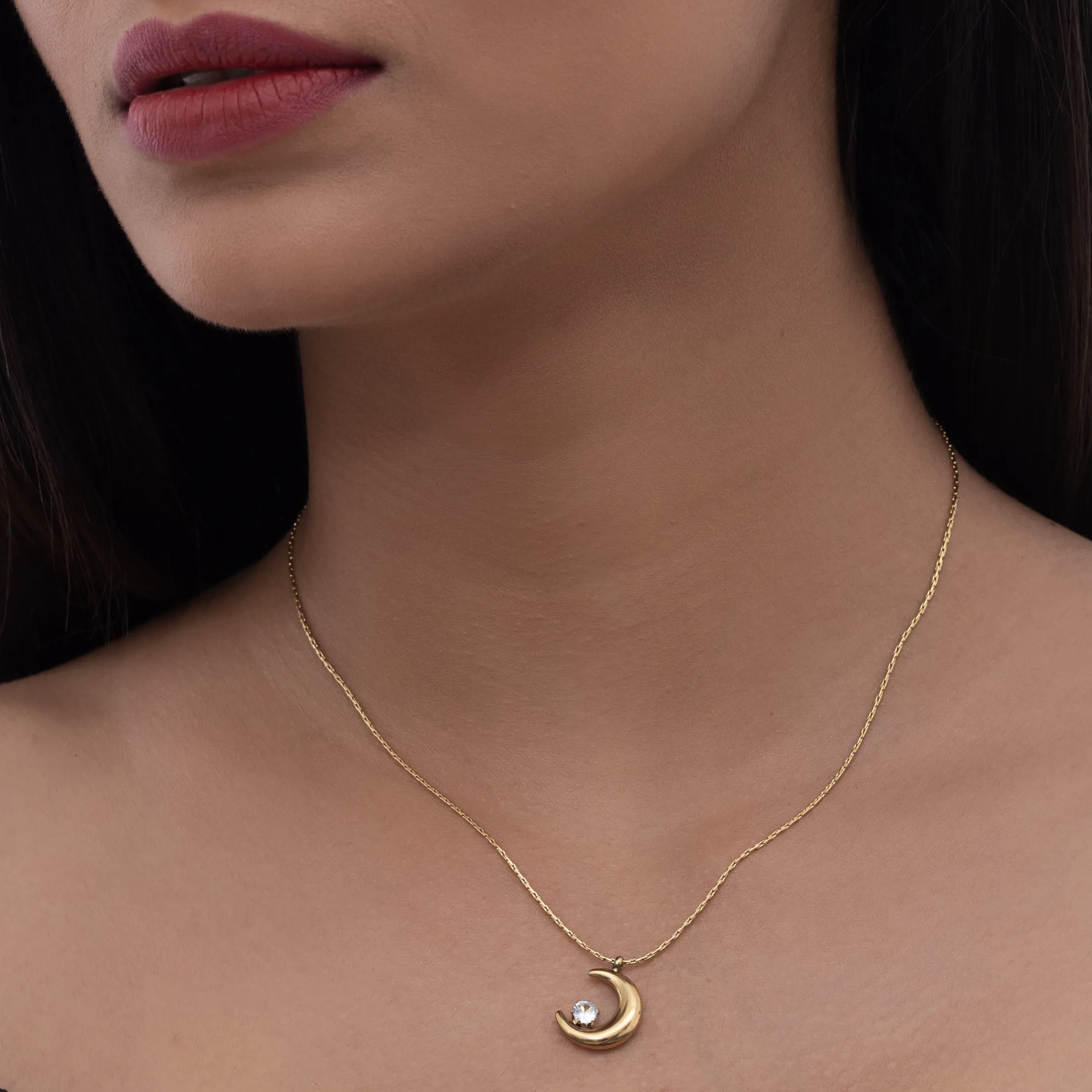 Golden Luna Necklace Golden Luna Necklace