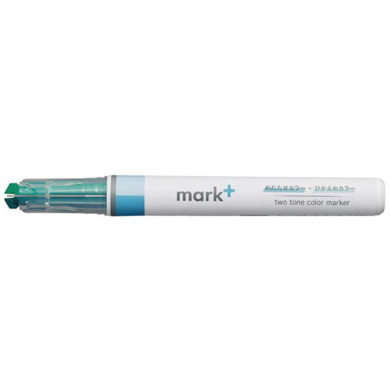 Kokuyo Highlighter Pen 2 Tone Mark Tus Green