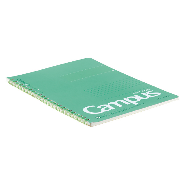 Kokuyo Campus Soft Ring Dot Ruled 50 Sheets A5 Green