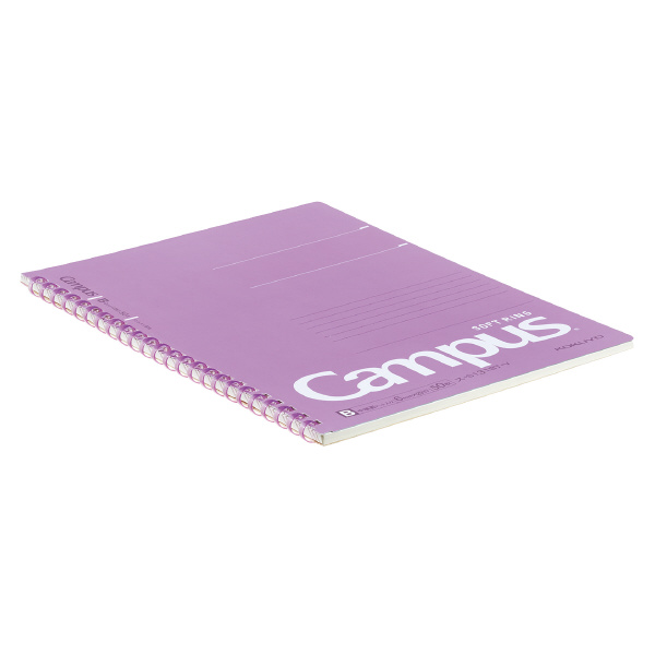 Kokuyo Campus Soft Ring Dot Ruled 50 Sheets A5 Purple