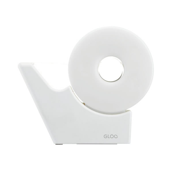 Kokuyo Gloo Tape Cutter (small roll) White
