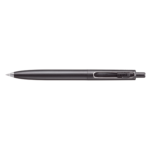 Mitsubishi Pencil Uni-ball One F 0.38 Extinguished Carbon F Black Gel Ink Ballpoint Pen