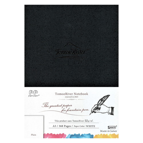 SAKAE Technical Paper Note Tomoe River FP Note A5 White Plain