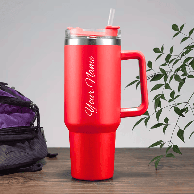 Personalized Lilac Purple Vacuum Insulated Tumbler ( 1200 ml