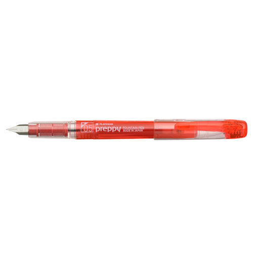 Platinum Preppy Fountain Pen 0.5 Red