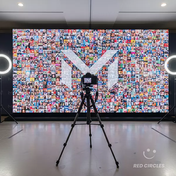Digital Mosaic Wall