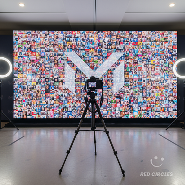 Digital Mosaic Wall