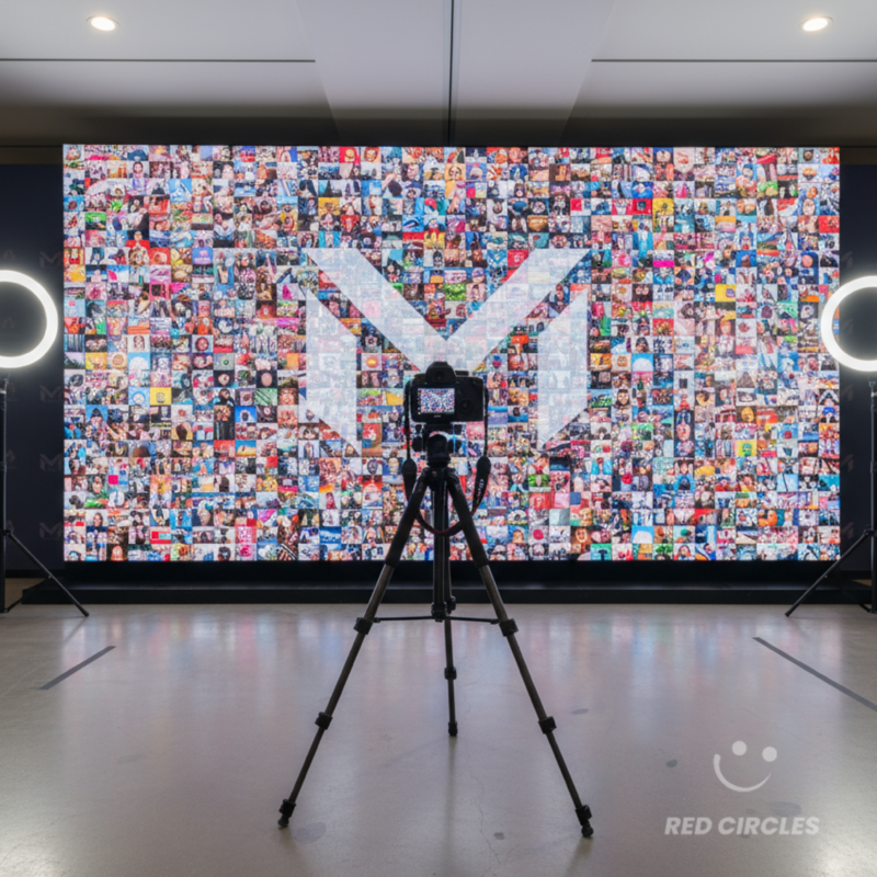 Digital Mosaic Wall