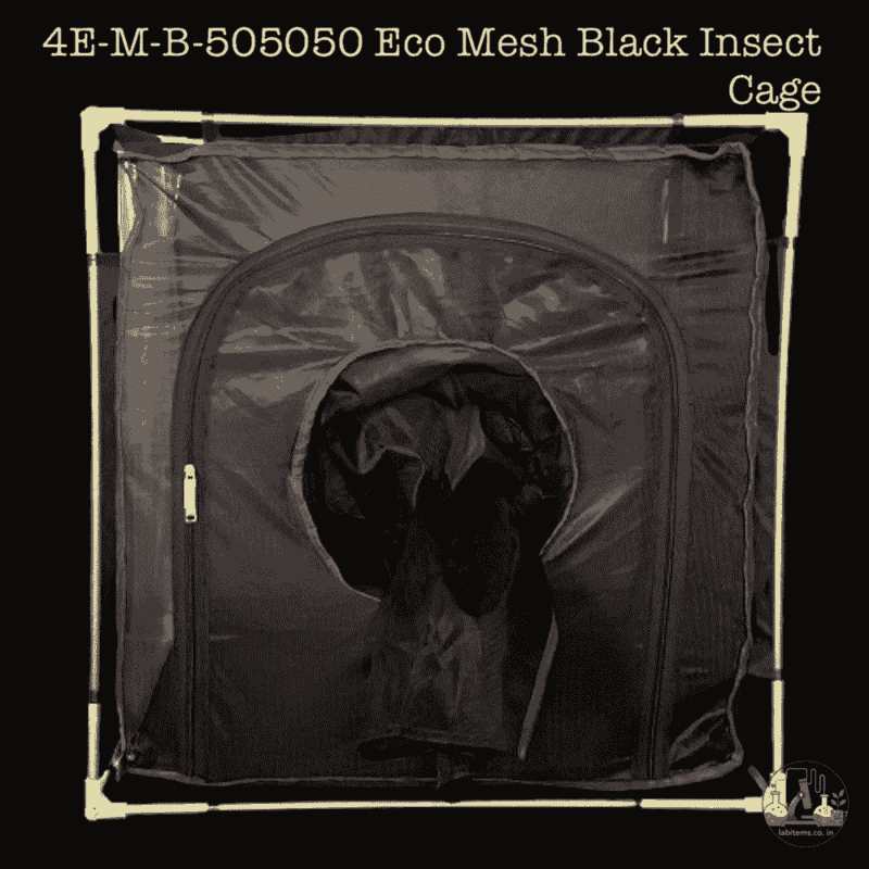 4E-M-B-505050 Eco Mesh Black Insect Cage