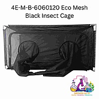 4E-M-B-6060120 Eco Mesh Black Insect Cage