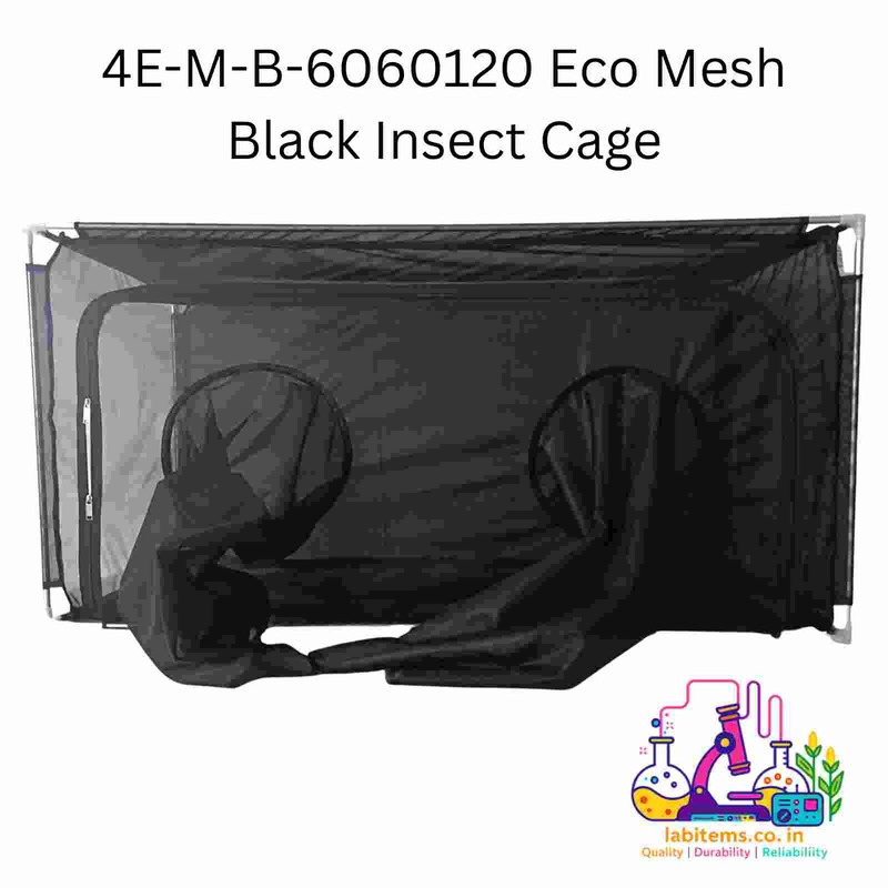 4E-M-B-6060120 Eco Mesh Black Insect Cage