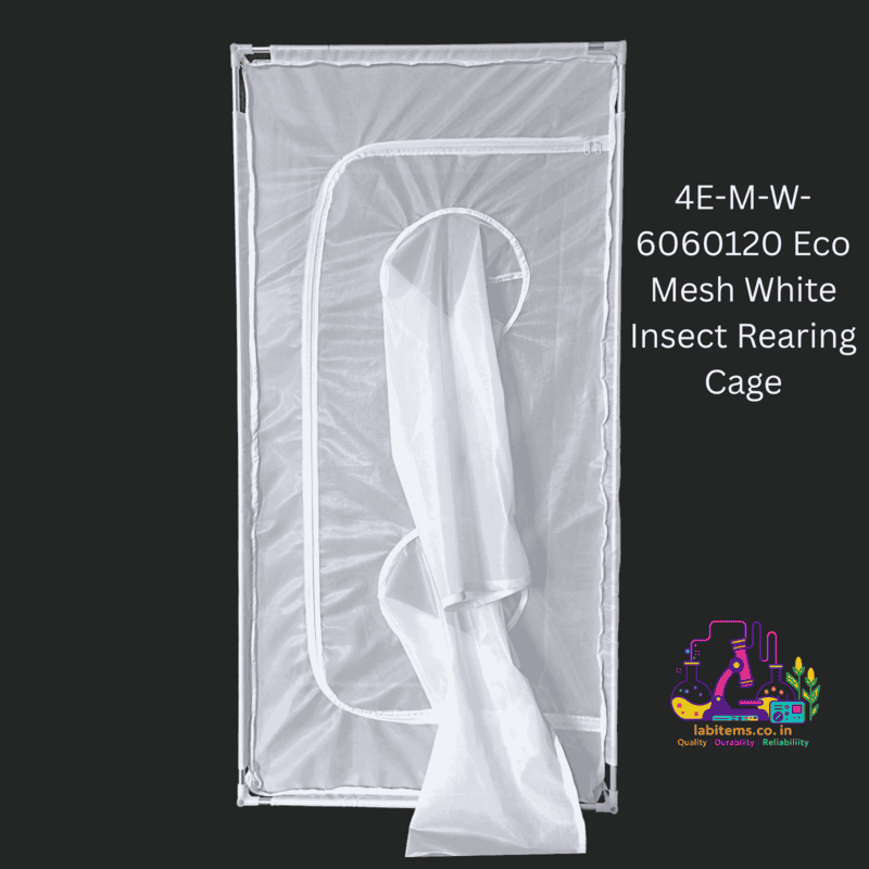 4E-M-W-6060120 Eco Mesh White Insect Rearing Cage